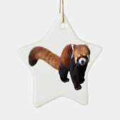 "Roter Pandaの 優 良 品 Keramikornament (Rechts)
