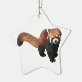 "Roter Pandaの 優 良 品 Keramikornament (Links)