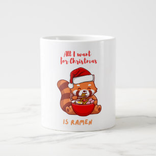 Roter Panda: Alles, was ich zu Weihnachten wollte, Jumbo-Tasse