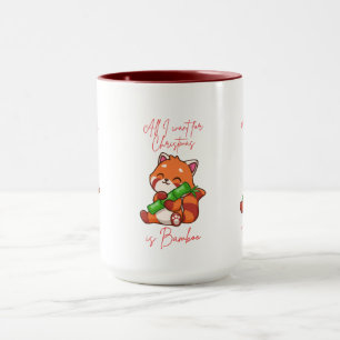 Roter Panda: Alles, was ich zu Weihnachten wollte, Tasse