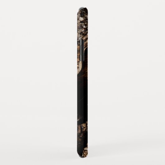 Roter Panda aus einem Baumstamm Case-Mate iPhone Hülle (Hinten/Rechts)