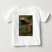 Roter Panda Baby T-shirt (Vorderseite)