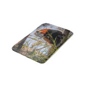 Roter Panda Badematte (Schrägansicht)