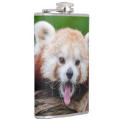 Roter Panda-Bär Flachmann (Rechts)