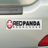 Roter Panda-Betriebsmittel Autoaufkleber (Auf Auto)