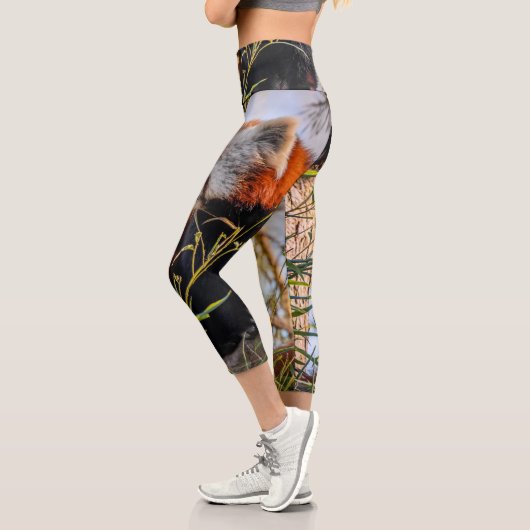 Roter Panda Capri Leggings (Links)