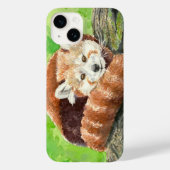 Roter Panda Case-Mate iPhone Hülle (Rückseite)