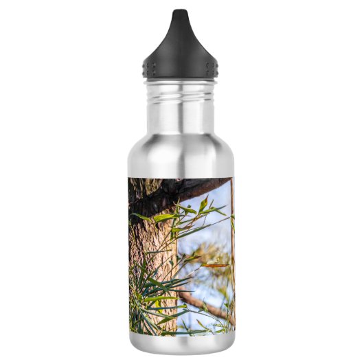 Roter Panda Edelstahlflasche (Links)