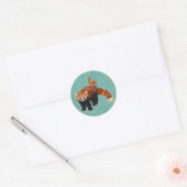 Roter Panda & Eule Aufkleber (Umschlag)