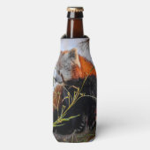 Roter Panda Flaschenkühler (Flaschenvorderseite)