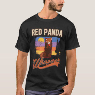 Roter Panda-Flüsterer T-Shirt