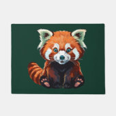 Roter Panda Fußmatte (Vorderseite)