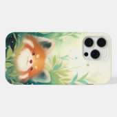 Roter Panda Geheime Welt iPhone Hülle (Rückseite (Horizontal))