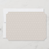 Roter Panda Herbstblätter Foto 1. Geburtstag Einladung (Rückseite)