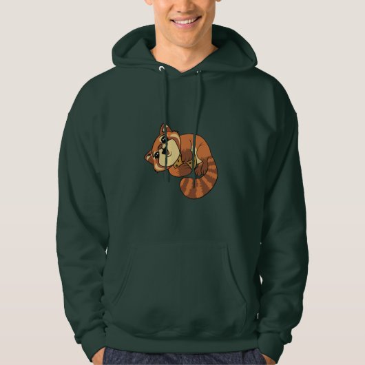 Roter Panda! Hoodie (Vorderseite)