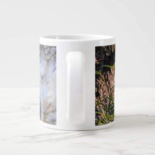 Roter Panda Jumbo-Tasse (Rückseite)