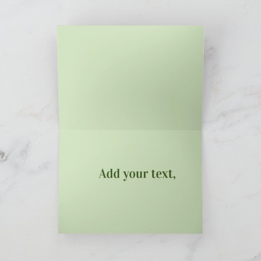 Roter Panda Karte (Innenseite)