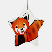 Roter Panda Keramikornament (Rechts)