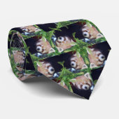 Roter Panda Krawatte (Gerollt)