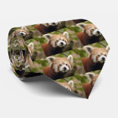Roter Panda-Krawatte Krawatte (Gerollt)