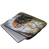 Roter Panda Laptopschutzhülle (Vorne Knopf)