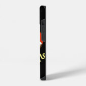 Roter Panda Liebesherz iPhone Hülle (Linke Seite)