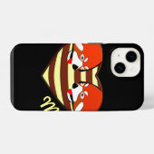 Roter Panda Liebesherz iPhone Hülle (Rückseite (Horizontal))