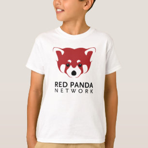 Roter Panda-Logo-T-Shirt-Kinder T-Shirt