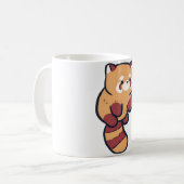 Roter Panda Magic Kaffeetasse (Vorderseite Links)