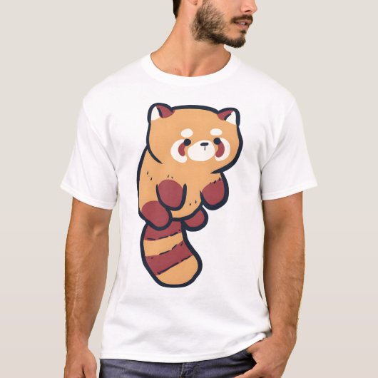 Roter Panda Magic T-Shirt (Vorderseite)