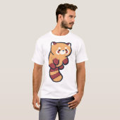 Roter Panda Magic T-Shirt (Vorne ganz)