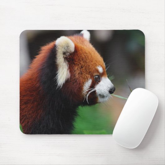 Roter Panda Mousepad (Mit Mouse)