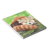 Roter Panda Notizblock (angewinkelt)