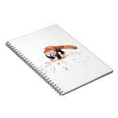 ROTER PANDA NOTIZBLOCK (Rechte Seite)