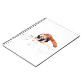 ROTER PANDA NOTIZBLOCK (Linke Seite)