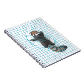 Roter Panda Notizblock (Rechte Seite)