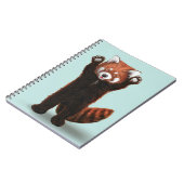 Roter Panda Notizblock (Linke Seite)