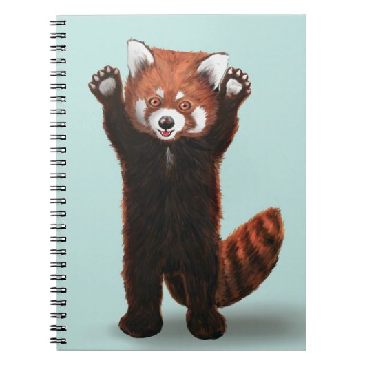 Roter Panda Notizblock (Vorderseite)