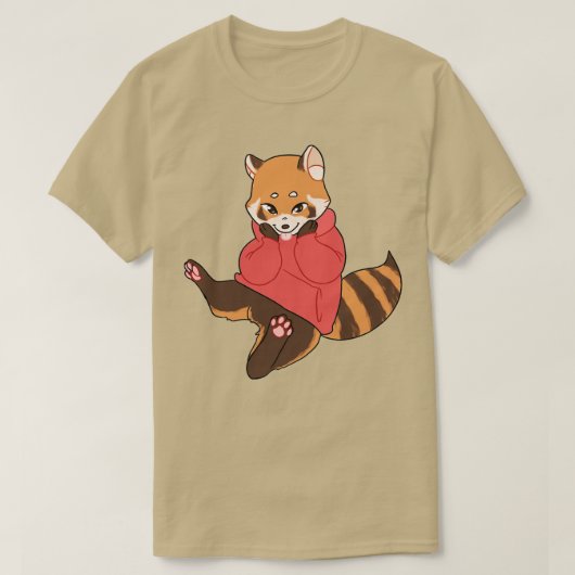Roter Panda Oso T-Shirt (Design vorne)