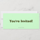 Roter Panda-Party Einladung (Rückseite)