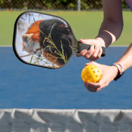 Roter Panda Pickleball Schläger