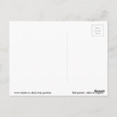 Roter Panda Postkarte (Rückseite)