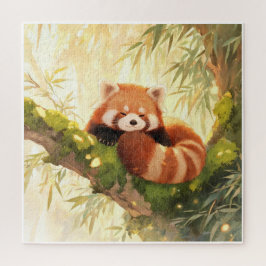 Roter Panda Puzzle