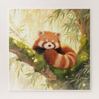 Roter Panda Puzzle