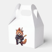 Roter Panda Rocker-Geschenkbox Geschenkschachtel (Rückseite)