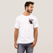 Roter Panda Samurai - Mut T-Shirt (Vorne ganz)