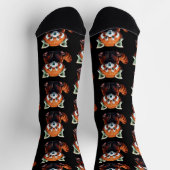 Roter Panda Socken (Oben)