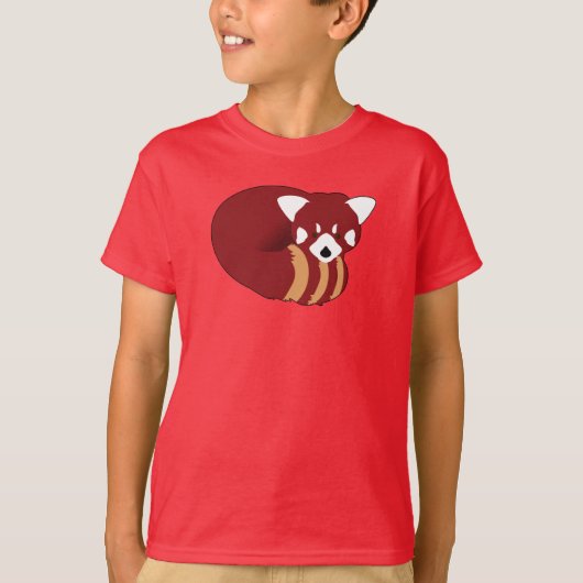 Roter Panda T-Shirt (Vorderseite)