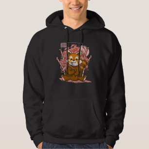 Roter Panda Tag Kirsche Blüten Rosa Sakura Ba Hoodie