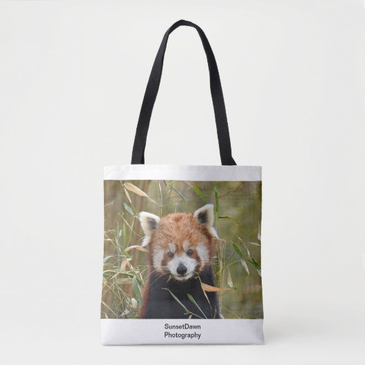 Roter Panda Tasche (Vorderseite)